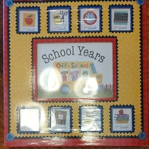 School Years Photo Memory Book